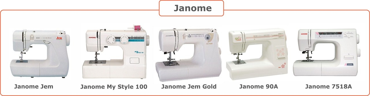 ������� ������� ���������: ������������������� ������� Janome