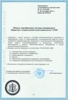 Стэк Череповец: сертификат